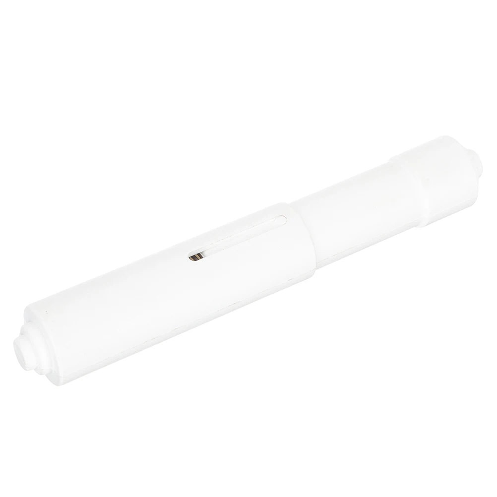 

Telescopic Toilet Paper Holder Plastic Roll Rod Sturdy Structure Bathroom Tissue Spring Bracket Easy Maintenance