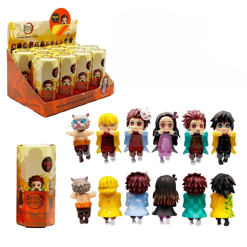 

2025 New Styles Sonneess Angel Anime Demon Slayer Blind Box Set Handmade Anime Cartoon Doll Desktop Decoration Birthday Gift