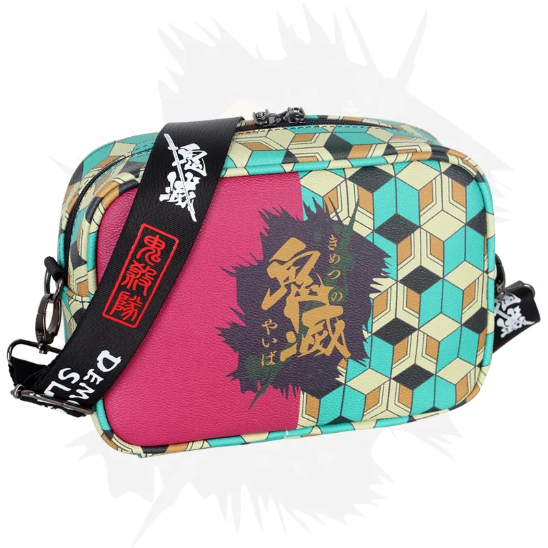 Kawaii Ball Messenger Bag Anime Demon Cute Slayer Shoulder Bag Women Man Leisure Fashion Cosplay Bag Christmas Gift Toy