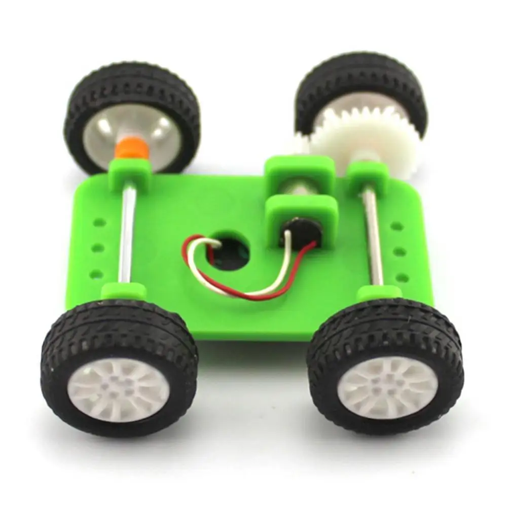 Dropshipping!!Solar Power Mini Car DIY Assembly Vehicle Kids Experiment Educational Toy Gift for Childen