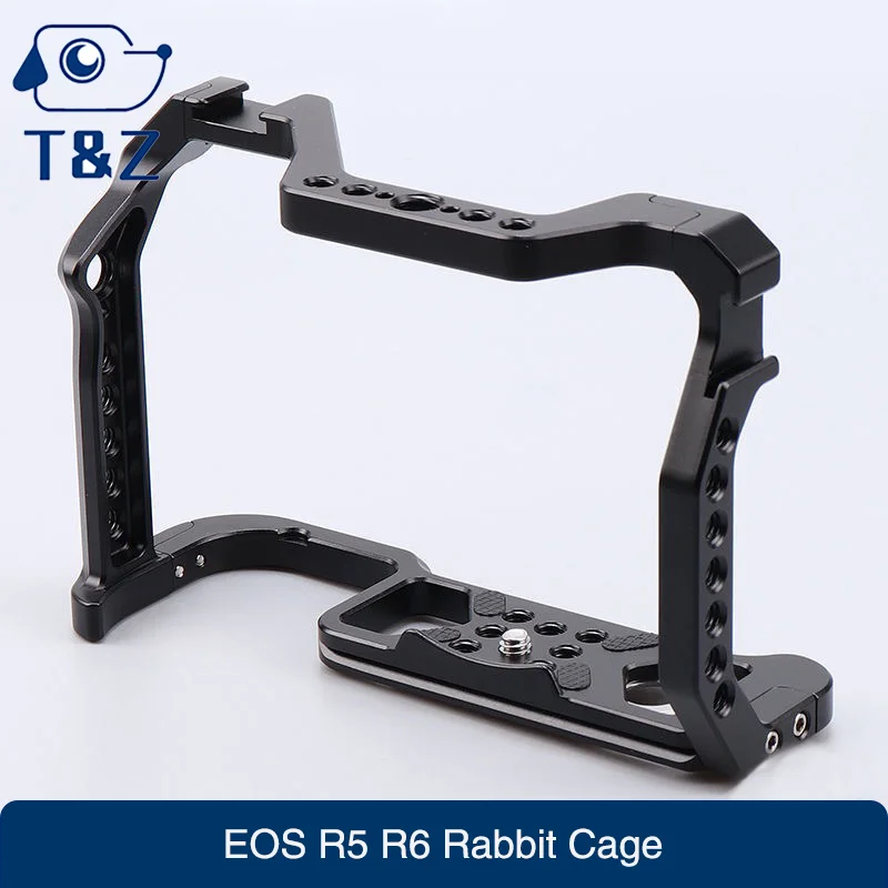 

New For Canon EOS R5 R6 Rabbit Cage Expansion Frame Kit Cage Protects Camera Kit