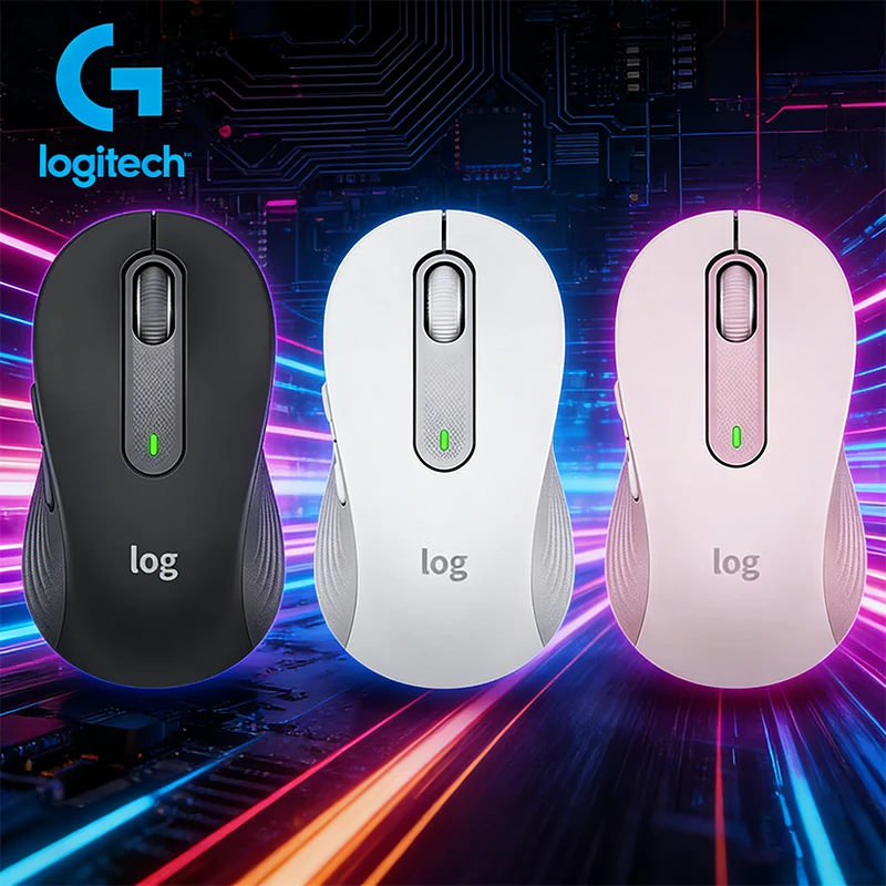 

Logitech M650/M650L/M750 Wireless Bluetooth Silent Mouse for Men and Women, Suitable for Office, Laptops, and Desktop Computers