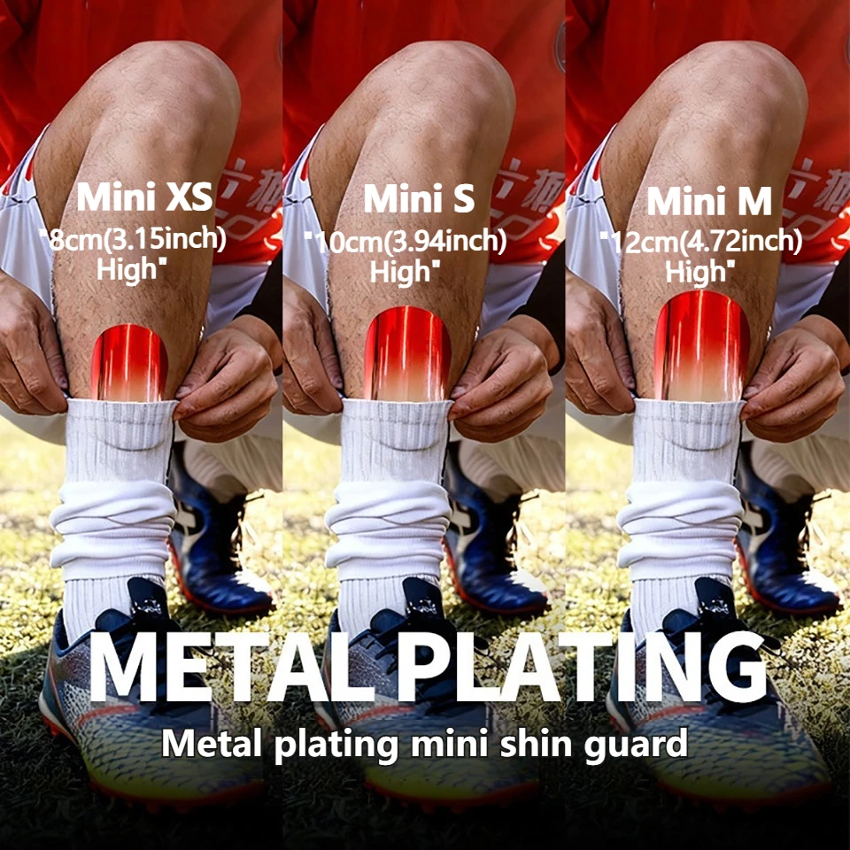 Afbeelding 7: Loogdeel 1 paar Mini voetbal scheenbeschermer master insert scheenbeschermer voetbal enkelbeschermer beschermende uitrusting scheenbeschermer Galvaniseren