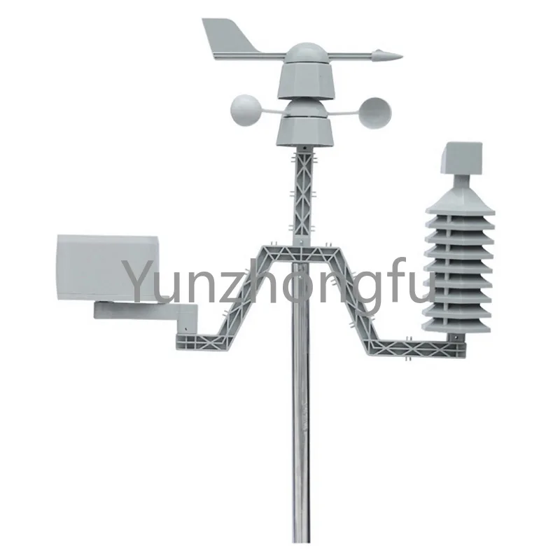 

WS1040 Weather Station Meteorological Instrument Anemometer Wind Direction Rain Gauge Wireless Hygrograph