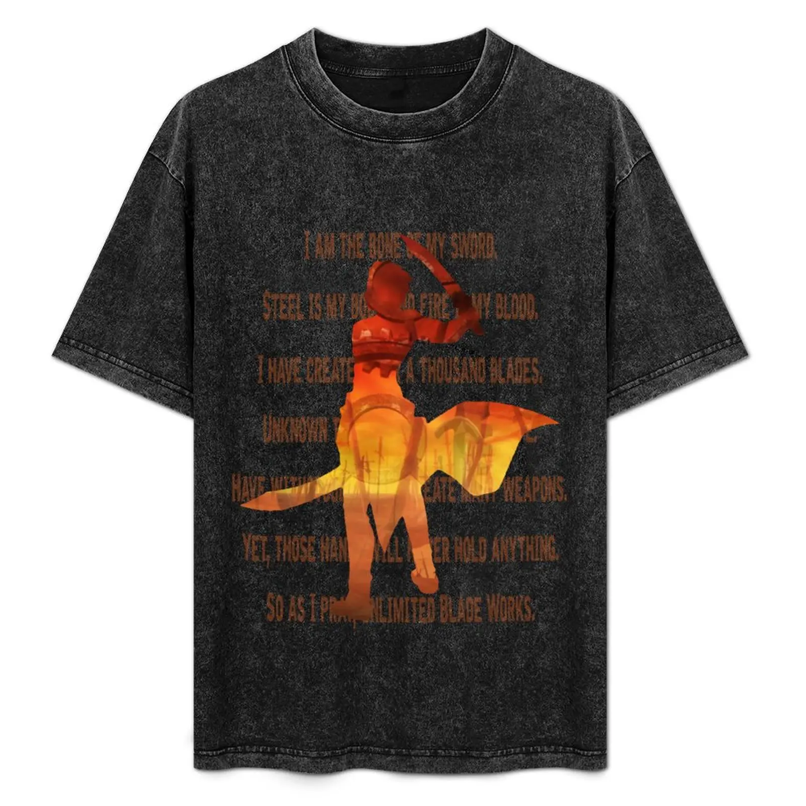 

Fate Stay/Night - Archer Silhouette T-Shirt tees street wear graphic t shirts shirts graphic tees t shirt for men