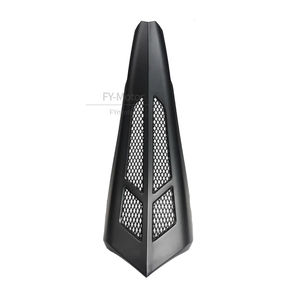 Motorcycle Front Stretched Chin Spoiler Grill Trim Cover Fit For Harley Touring Road Glide Street Glide Models 2014-up