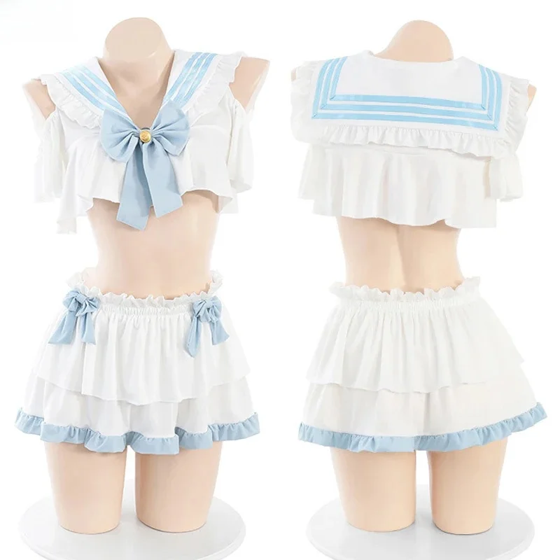

XXOO Erotic Sexy Lingerie Anime Lolita Girl Sailor Uniform Women Cute Student Maid Outfits Cosplay Costumes