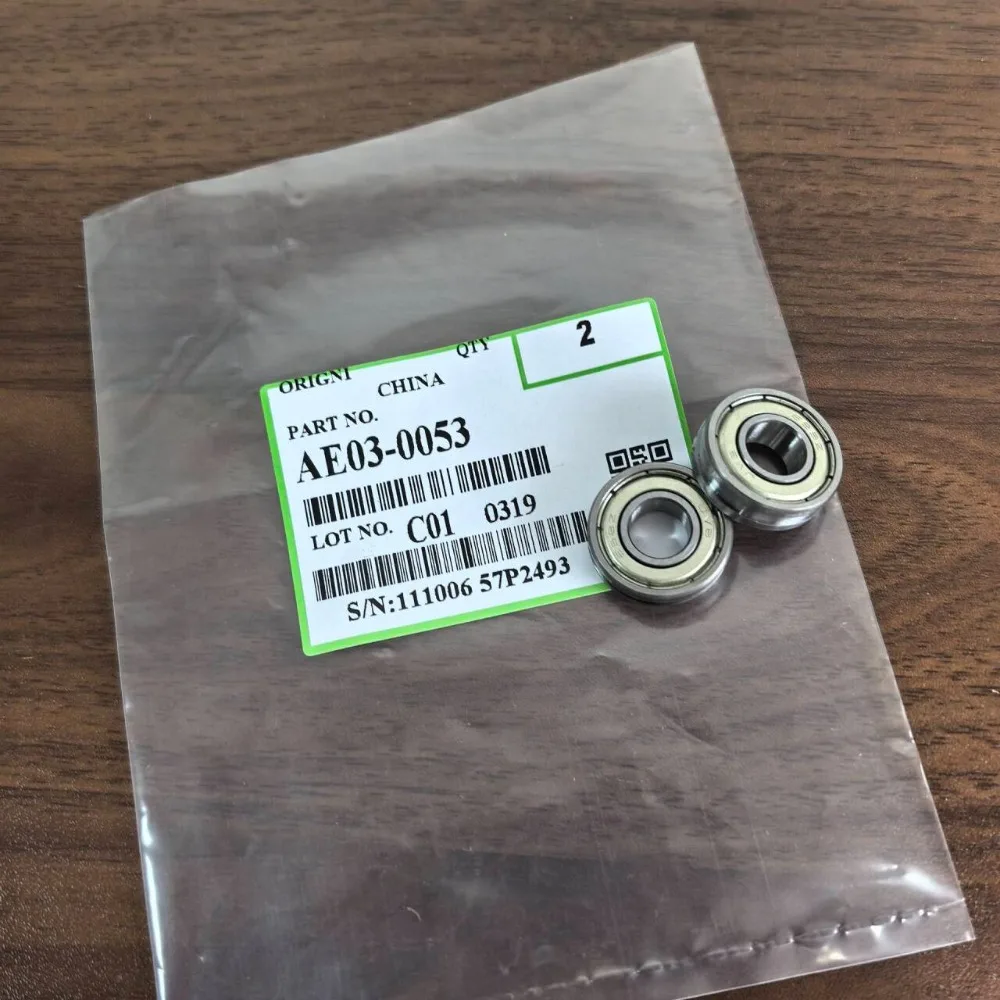 

Комплект из 5 подшипников прижимного ролика фьюзера AE03-0053 для Ricoh Aficio 2051, 2060, 2075, MP 6000, 6001, 6002, 7000, 7001, 7502, 8000, 8001 (AE030053)