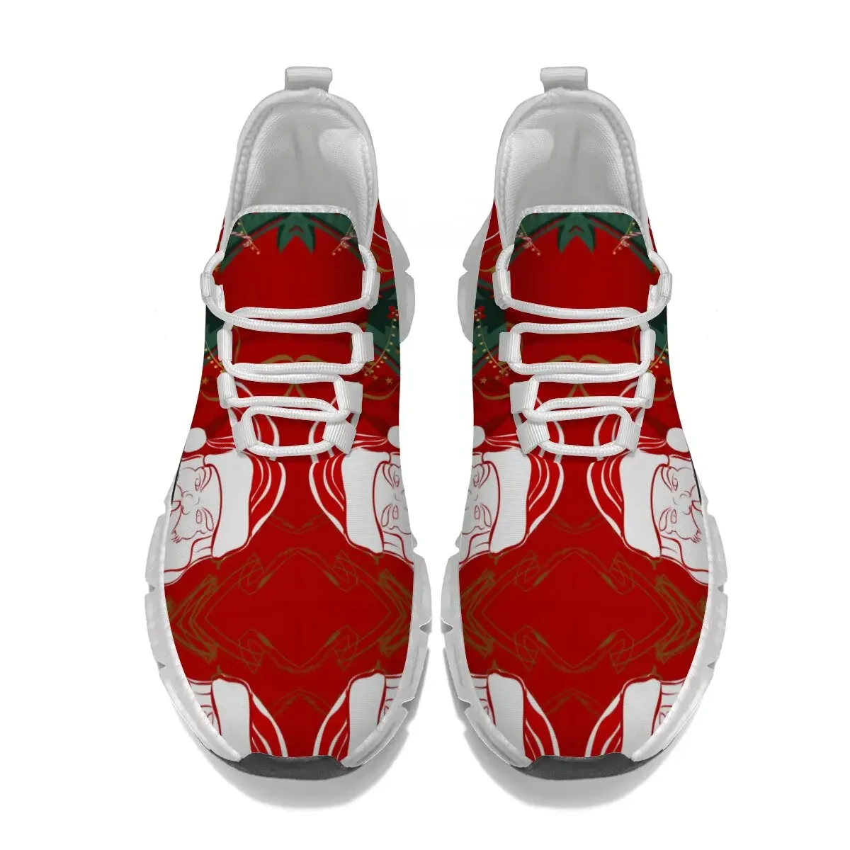 

Christmas Sneakers Women Luxury Brand Casual Shoes for Men Lace-up Flat Sneakers Casual Shoes for Gift Zapatos Altos Hombre