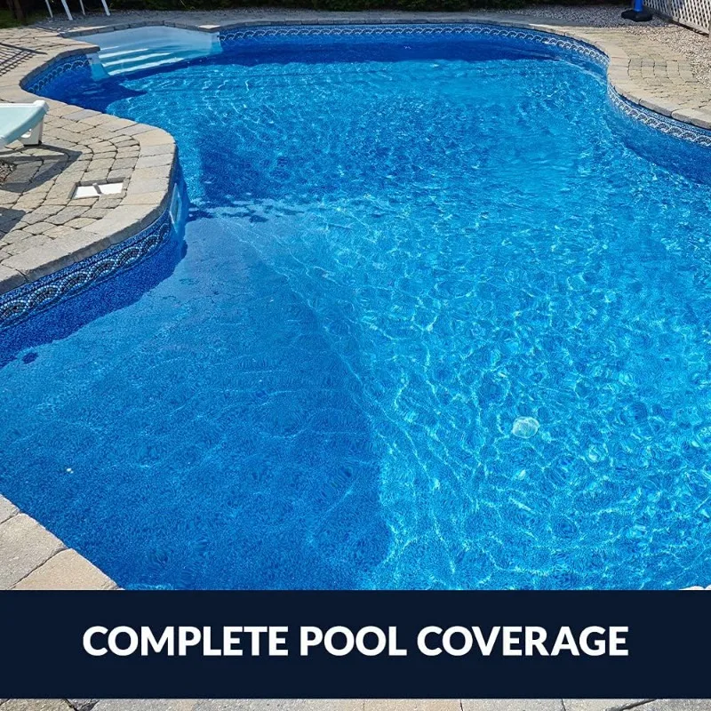 home.W3PVS40JST Poolvergnuegen Suction Pool Cleaner for In-Ground Pools up to 20 x 40 ft. (Automatic Pool Vaccum), White image 5