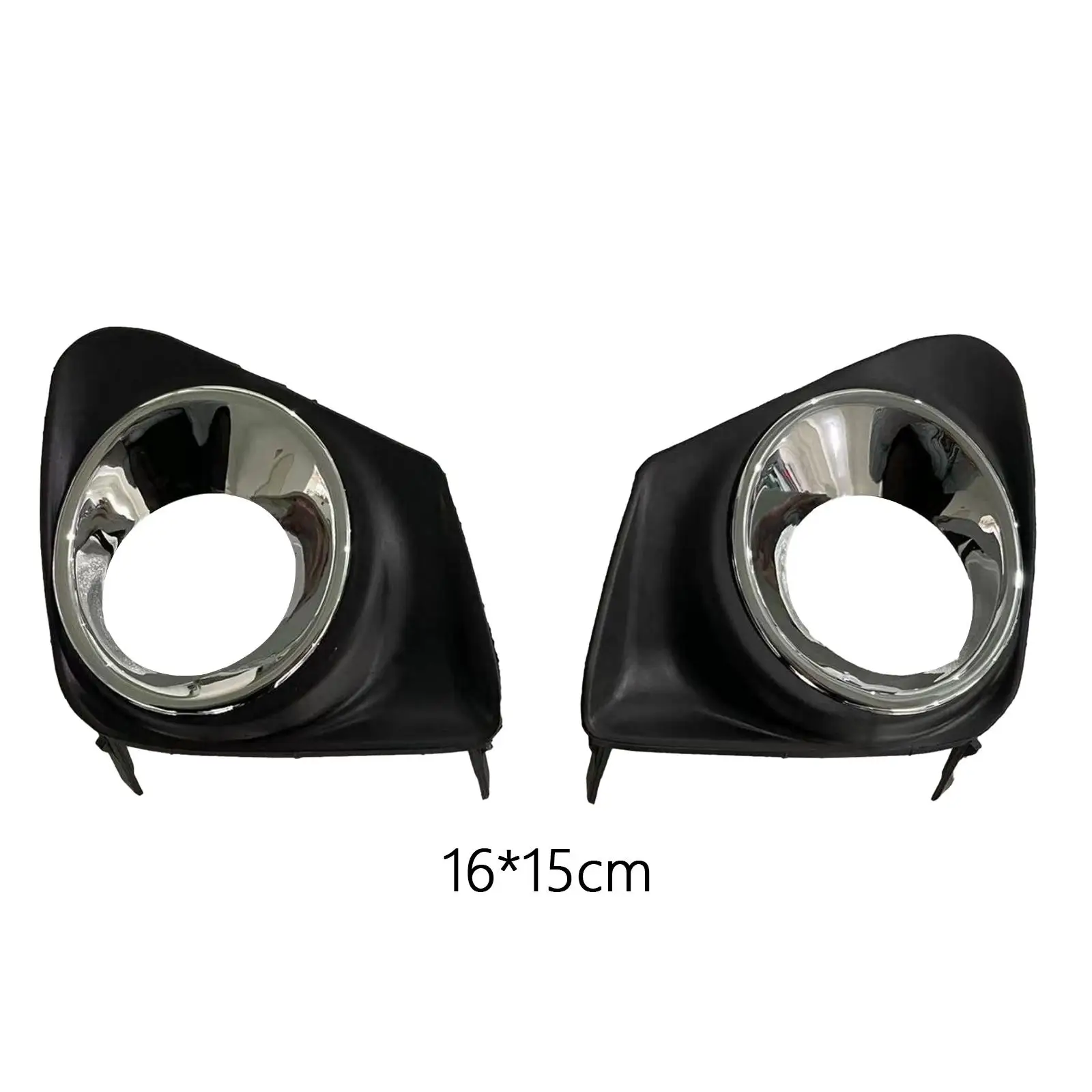 طقم إطار مصباح الضباب مكون من قطعتين بديل للجانب الأيسر والأيمن لسيارة تويوتا كورولا