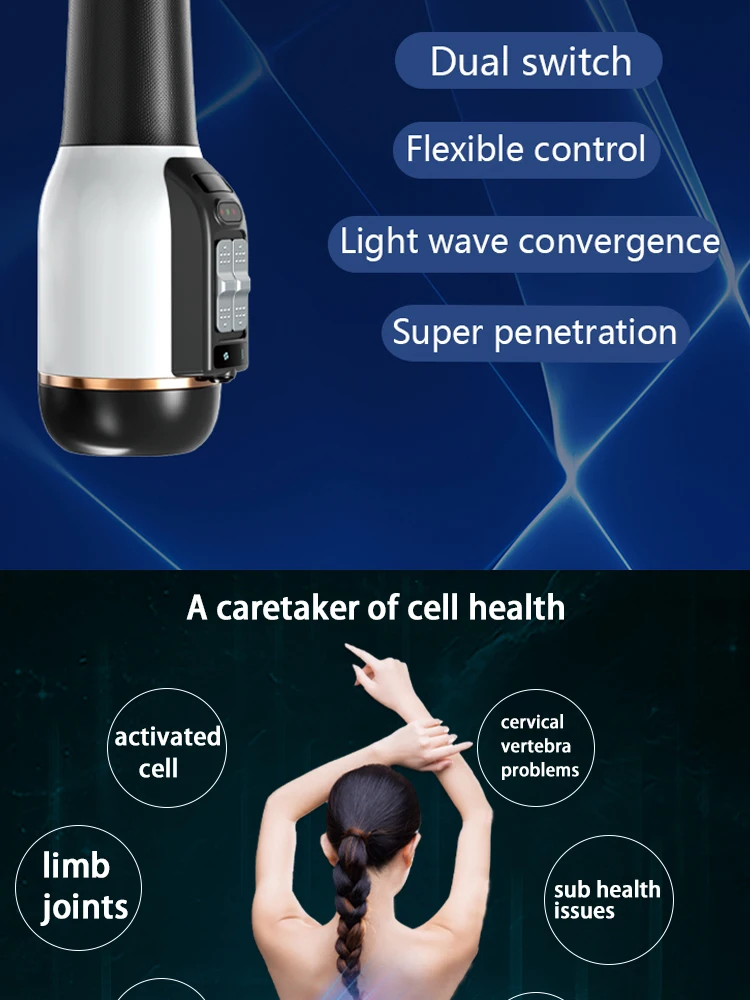 Top-Qualität Iteracare Tera hertz Therapie Wellen gerät Licht magnetisch elektrisch thz Massage gerät Heil gebläse Zelle Gesundheit Gewichts verlust – Detail 4