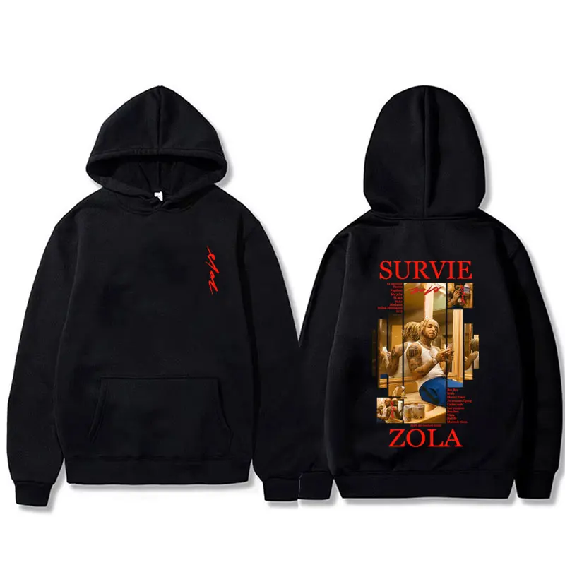 Рэпер Zola Survie Толстовка с рисунком