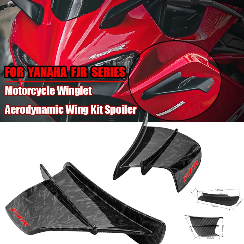 

For YAMAHA FJR 1200 1300 FJR1200 FJR1300 2003-2022 Racing Wind Wing Deduct Shield Side Wind Spoiler Deductor Wing