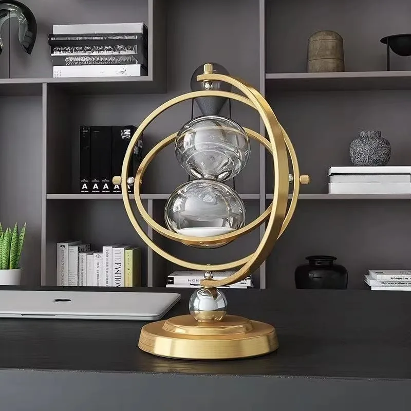 Light Hourglass Decoration Timer Living Room Study Desktop Office Cabinet Decoration