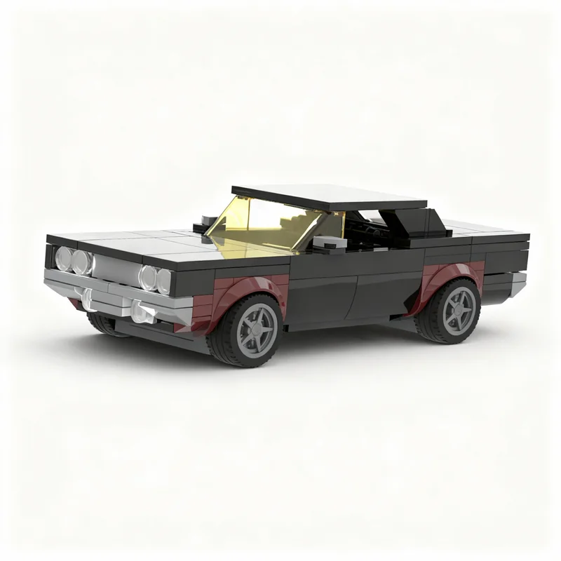 325pcs MOC Plymouth Road Runner City Champions Model Building Blocks Construction Toy Christmas Gifts DIY Creative Idea Assemble