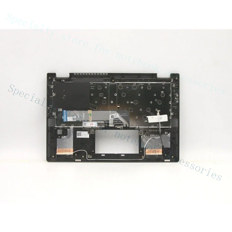 A+  NEW 5CB1C39900 For Lenovo IdeaPad Flex 5 14ALC05 Palmrest Keyboard Grey Backlit