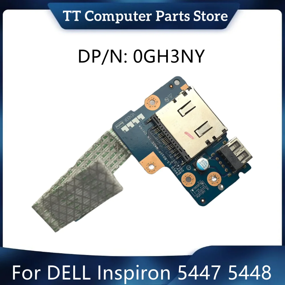 

TT New Original For DELL Inspiron 5447 5448 Laptop USB Board With Cable LS-B011P 0GH3NY GH3NY Fast Ship