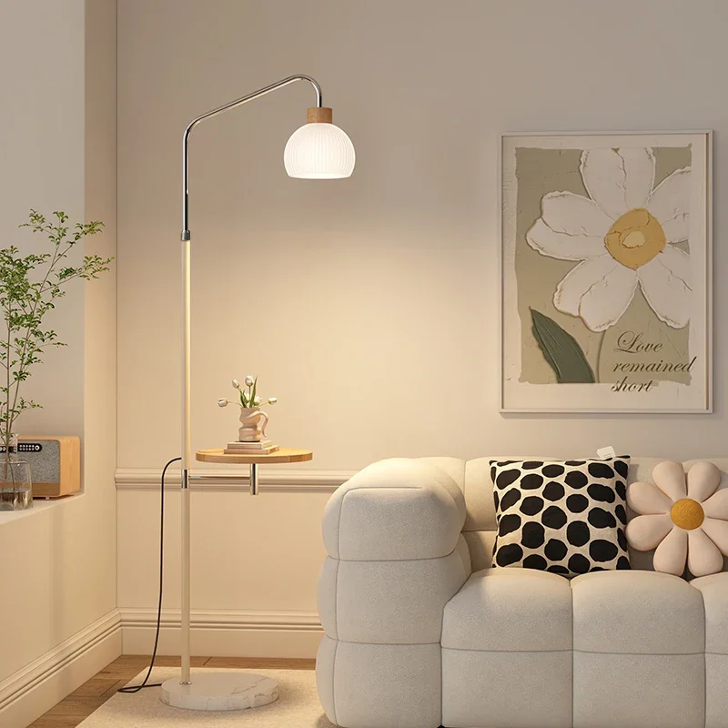 TEMOU Contemporary Floor Lamp Luxury Living Room Bedroom Study Villa Hotel LED Retro Creativity Decorative Standing Light