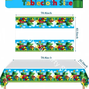 Khăn trải bàn dùng một lần của Super Mario 10 Bảng bán hàng Super Mario chính - №9