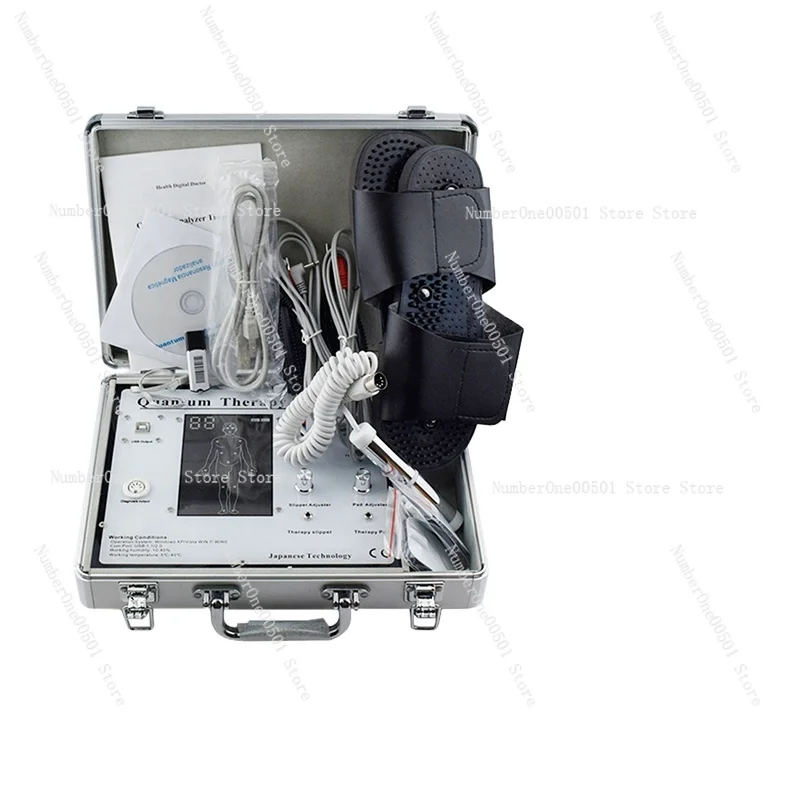 4th Gen Weak Magnetic Field Analyzer Subhealth Body Monitor Multi Language Physiotherapy Test Bioelectric Detector