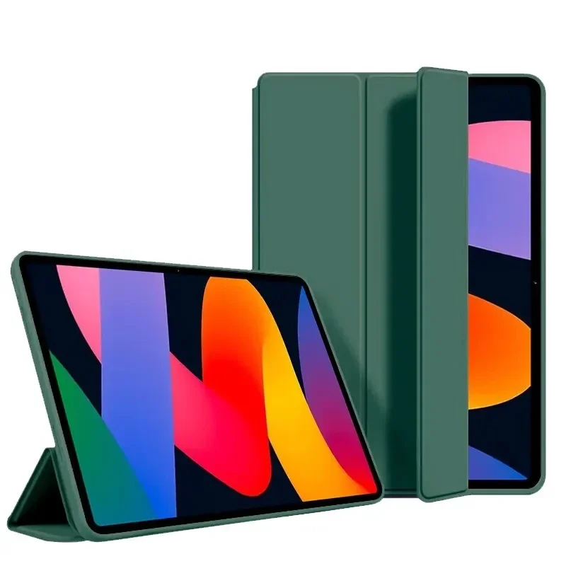 For Xiaomi Redmi Pad SE 2023 Case 11 inch PU Leather Flip Stand Magnetic Soft TPU Back Cover for Xiaomi Redmi Pad 10.6 2022 Case