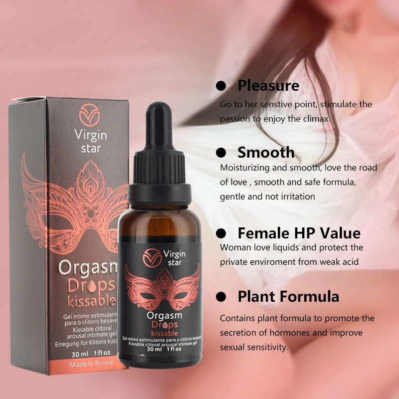 30ML Pheromone Exciter For Women Aphrodisiac Orgasm Vaginal Tightening Gel Enhancer Libido Increase Desire lubricant Lube sextoy