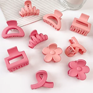 Kleine rosa Clips für Frauen, winzige Blumenkiefer für Mädchen, Nicht -Slip für feines dünnes Haar, 5, 10 Stcs 8 Hauptverkaufsflasche - №7