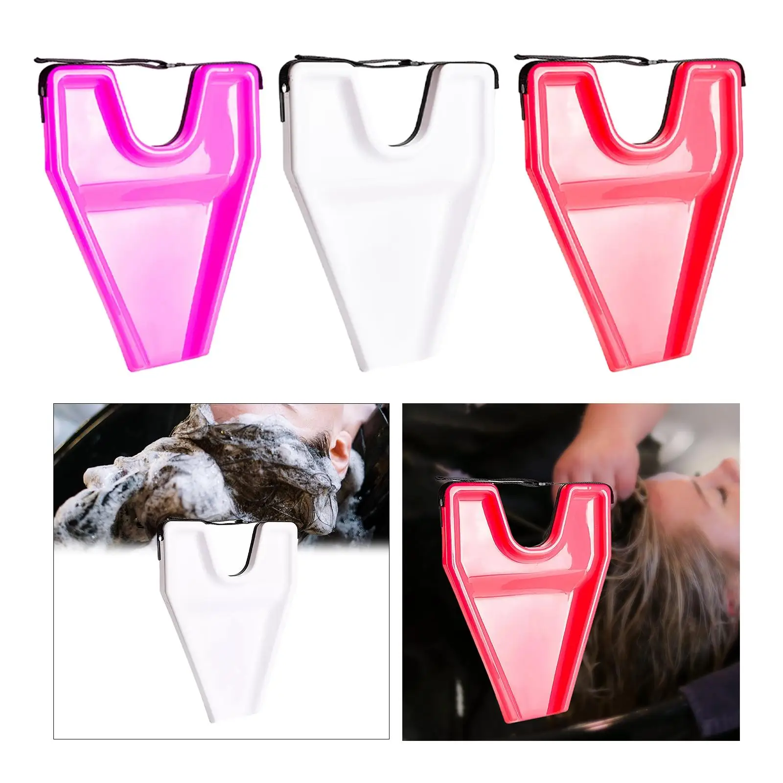 

Portable Hair Washing Tray Basin Comfortable for Hair Salon Rinsing Teen