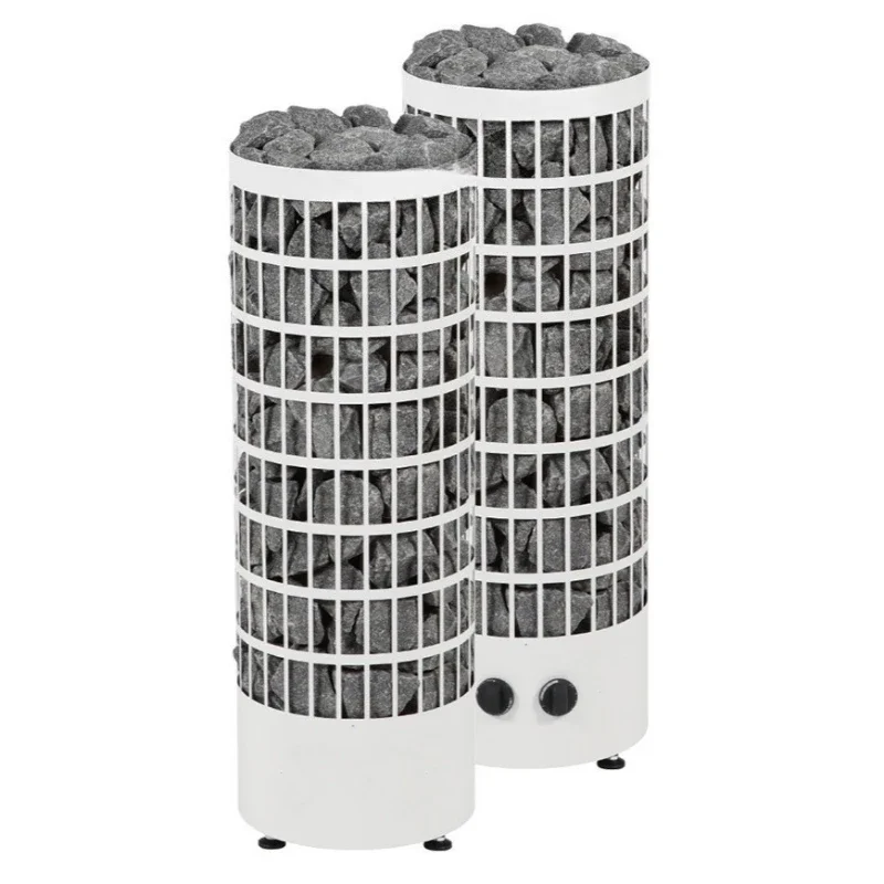 

Stainless steel cylindrical sauna furnace