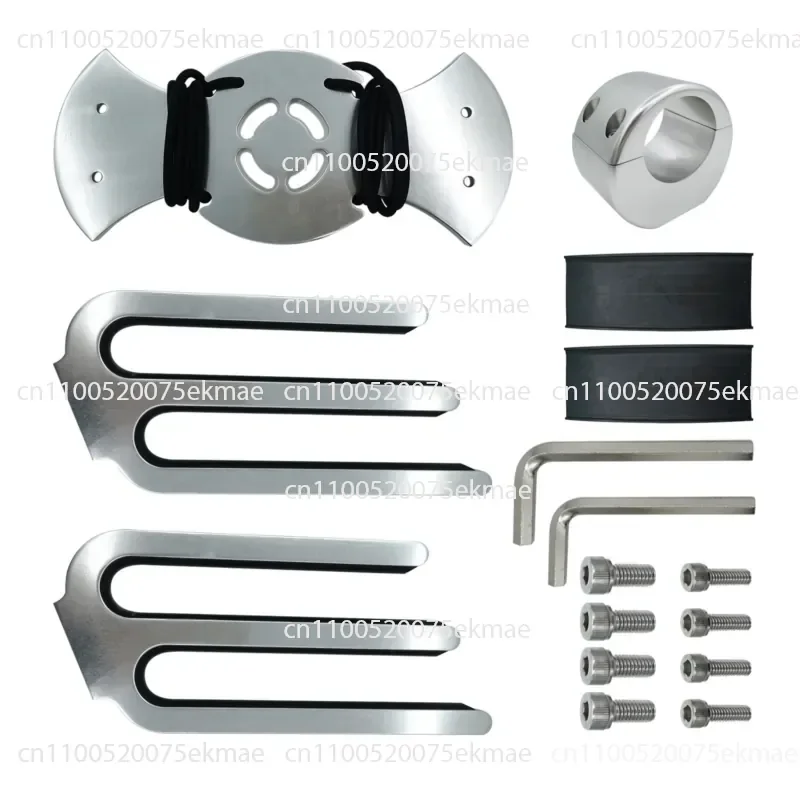 Aluminum Wakeboard Bracket 8302 Three-tooth Surfboard Bracket, Fixed Rack Marine