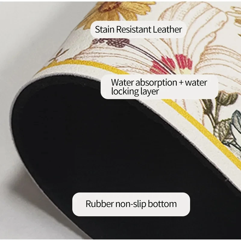 Absorbent Drying Mat For Kitchen Countertop Absorbent Kitchen Sink Mat Table Mat Diatomite Absorbent Pad Sink Faucet Drain Pad
