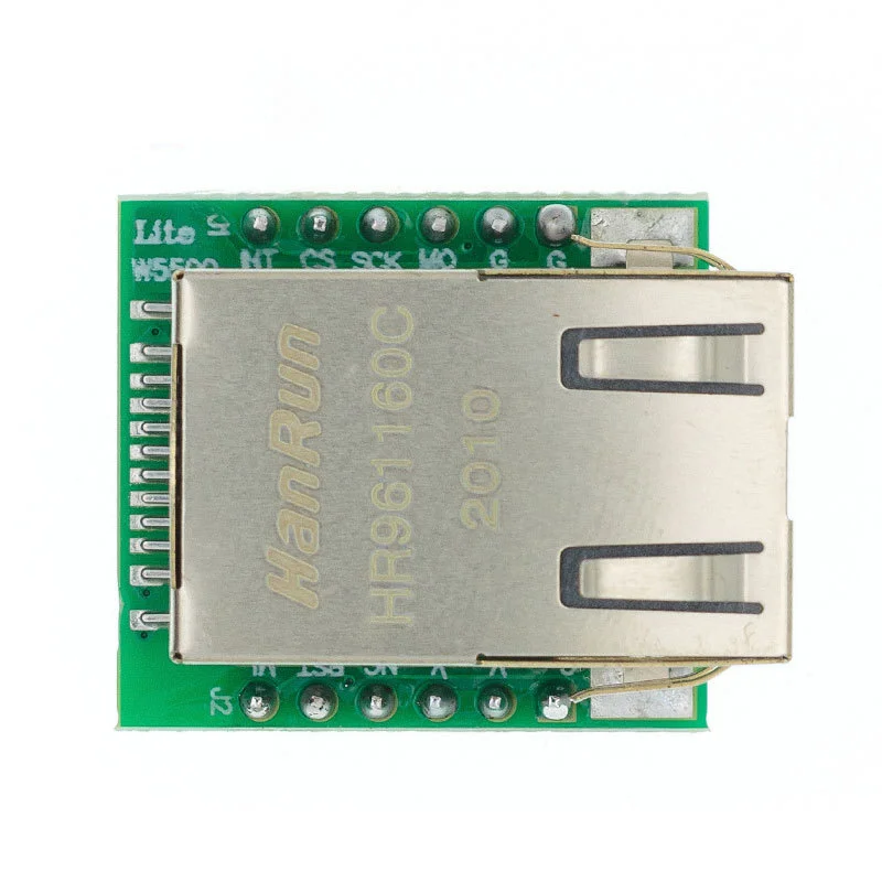 Módulo Ethernet TCP IP W5500 ENC28J60, compatível com WIZ820io