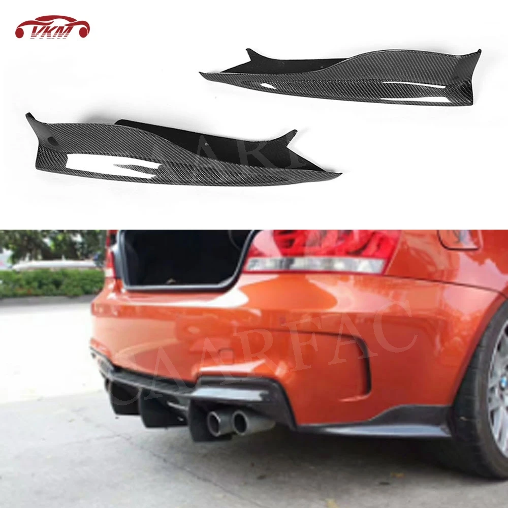 

Rear Lip Splitters Trim Canard Aprons Winglets For BMW 1 Series E82 1M Coupe 2-Door 2011 FRP Mudguard Fenders