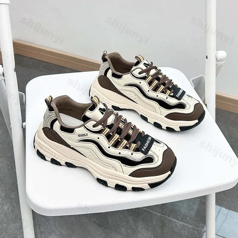 

Women Sneakers Spring Autumn New Fashion Casual Sports Shoes Women Lace-up Mesh Breathable Comfortate Women's Running Shoes