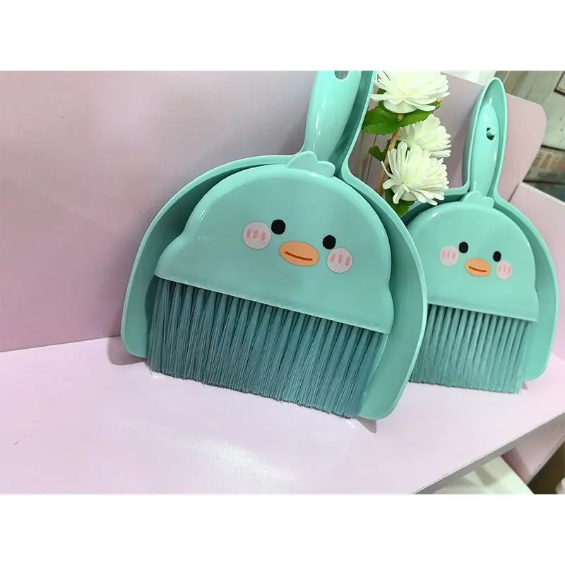 Kids Mini Cleaning Tools Play House Mini Simulation Broom Mop Dustpan Set Kindergarten Pretend Play Sweeping Toys Combination