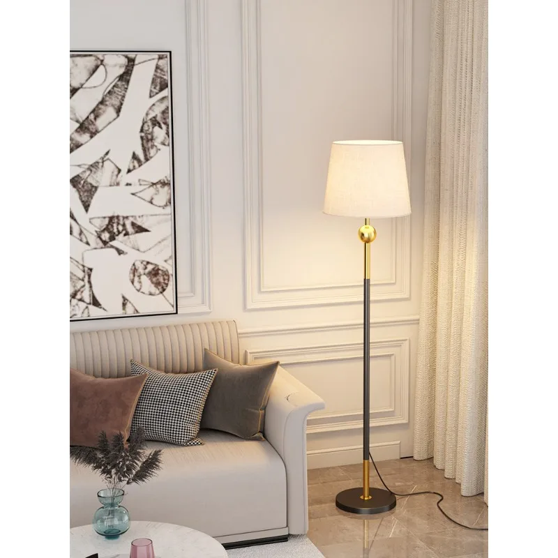American-style Floor Lamp for Living Room Decorative Table Lamp Placed Beside Bedroom To Enhance Head-of-bed Area Atmosphere.