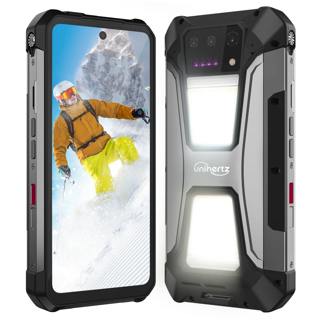 Unihertz by 8849 TANK 2 Pro - Téléphone robuste avec projecteur, batterie de 23800 mAh et projection supérieure