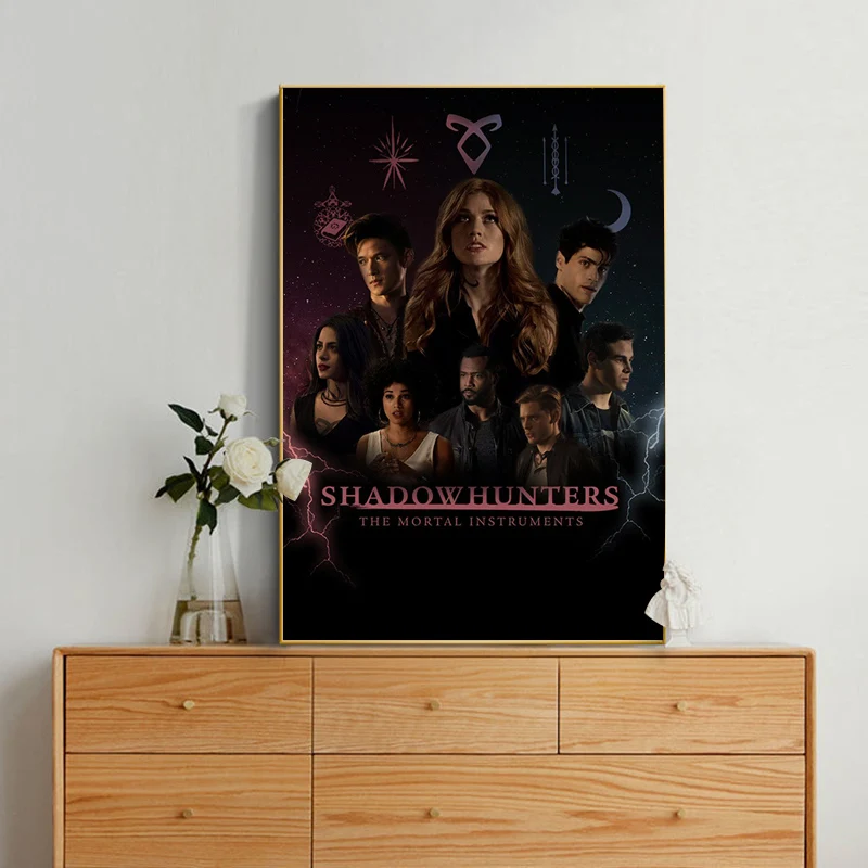 Shadowhunters Retro Kraft Paper Poster Decoracion Painting Wall Art Kraft Paper Kawaii Room Decor