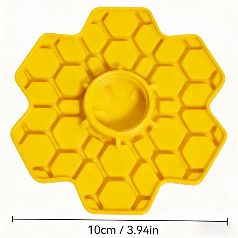 Bee Water Feeder, Garden Water Station , Compatible With Dia 2.8cm Bottles, Patio Beekeeping Supplies, Small-Hole Honeycomb Tray