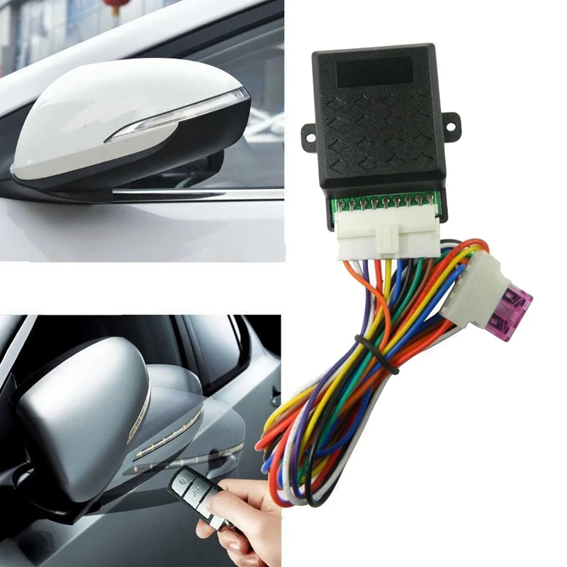 Auto Fold Unfold Side Mirror Rear Mirror Folding Closer System Modules Universal Car