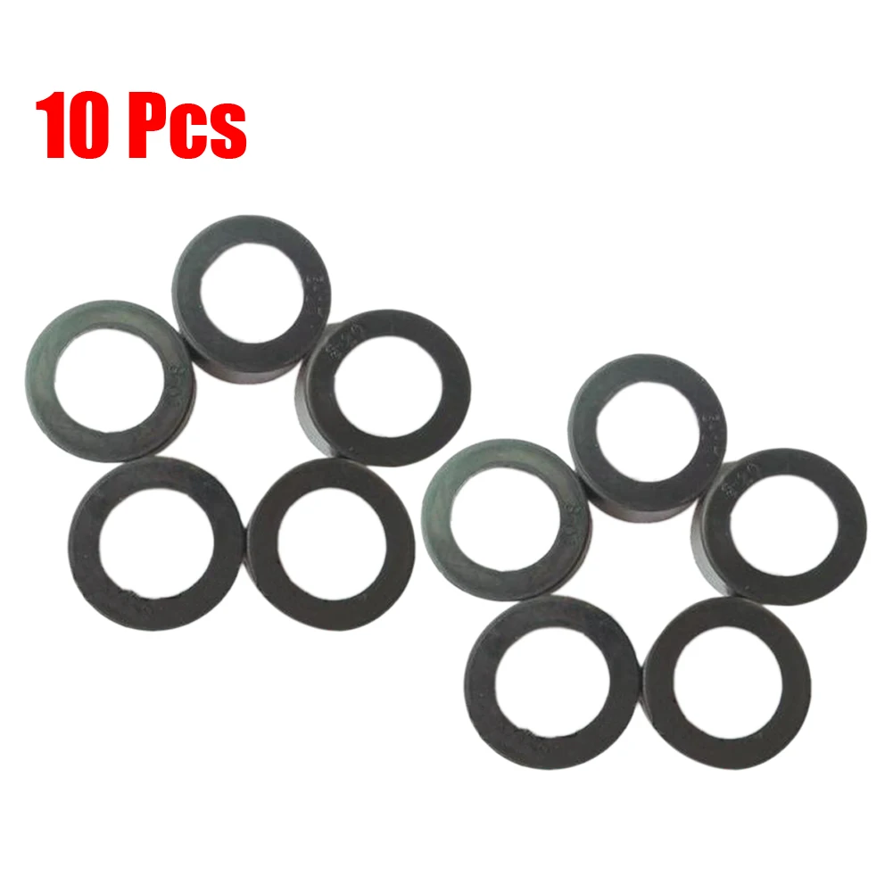 Long Lasting 607 Rubber Sleeve for Power Tool Bearing Pack of 10 Black Rubber Inner Diameter 19mm Outer Diameter 22mm