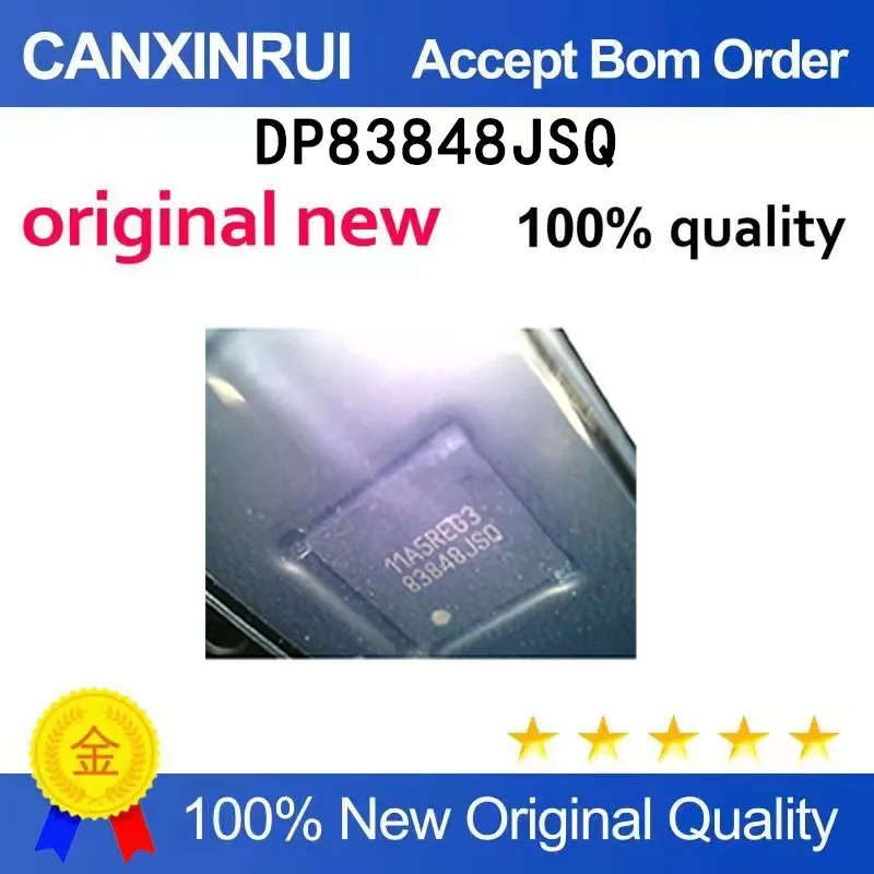 

(5-100 PCS) Brand new original DP83848JSQ 83848JSQ QFN spot chip IC