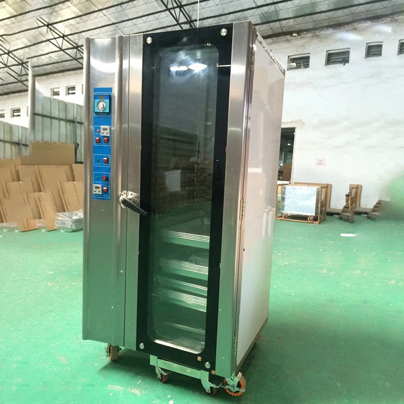 Equipo de horneado comercial Industrial personalizado, horno rotativo eléctrico de Gas de acero inoxidable para horno de convección para hornear