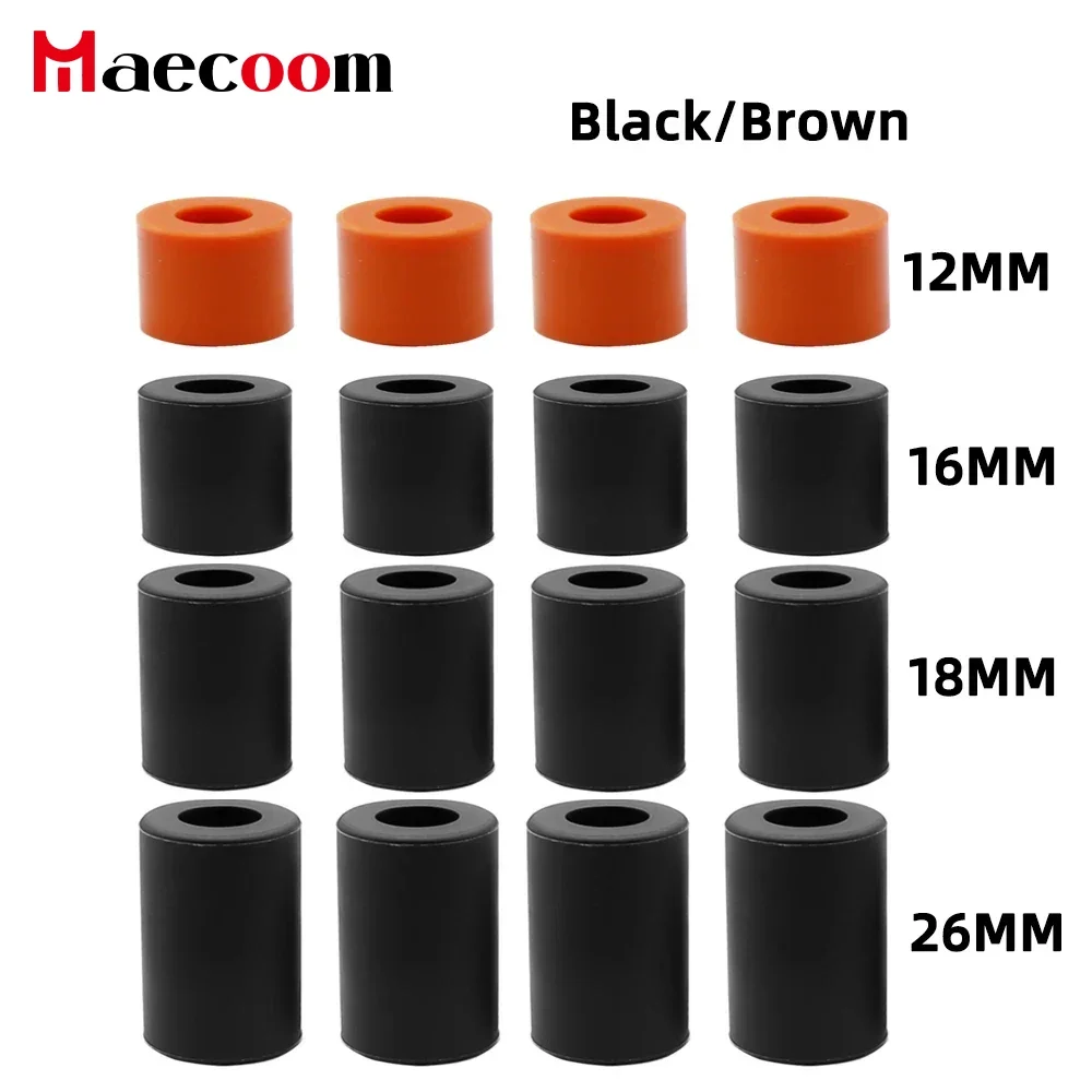 4Ppcs High Temperature Silicone Solid Spacer Hot Bed Leveling Column 12/16/18/26mm For CR-10 CR10S Ender-3 3D Printer Parts