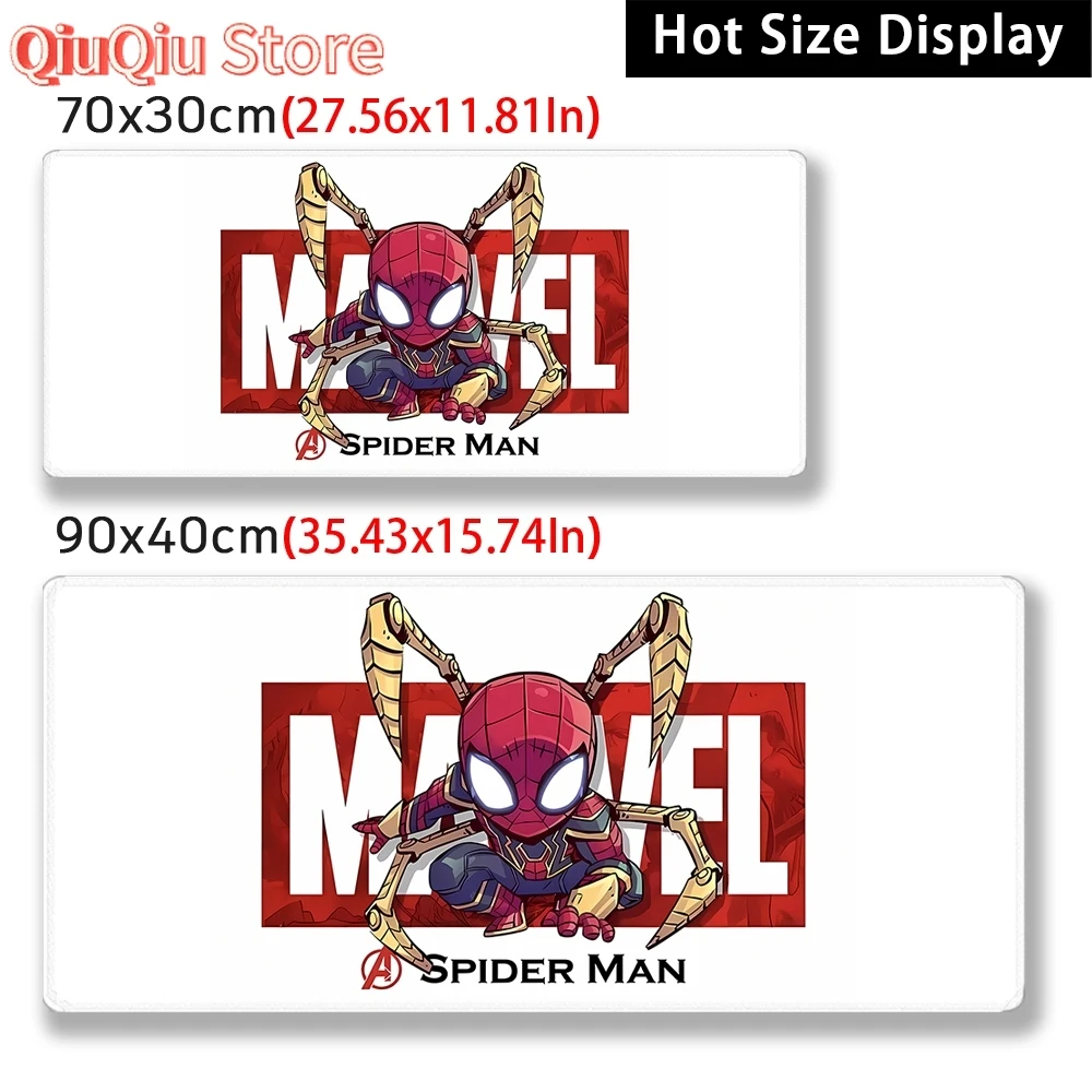 Miếng Lót Chuột Chơi Game Hoạt Hình Dễ Thương Marvel Mousepad Lớn Tùy Chỉnh Mở Rộng Miếng Lót Chuột Để Bàn