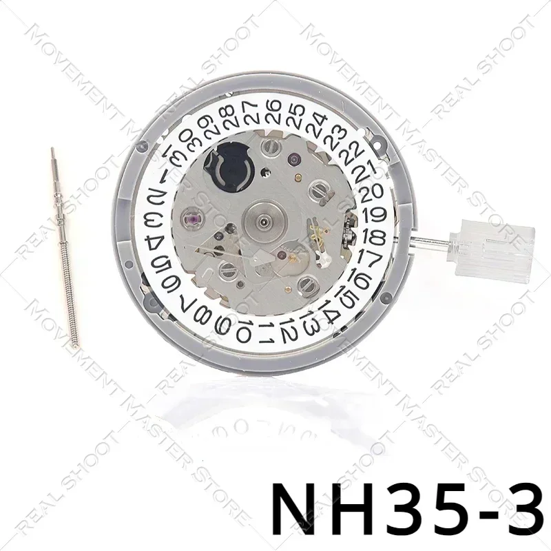 Japan NH35 Watch Movement Accessories Brand New Mechanical  NH35a Movement Three Needle Fully Automatic Precision Work Orig