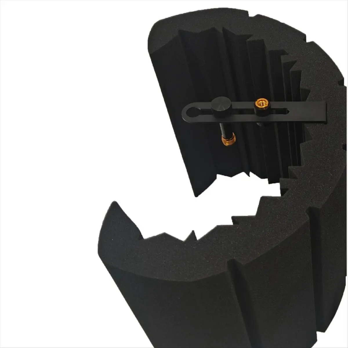 F5 Recording Microphone Windscreen, Soundproofing Screen, Sound-Absorbing Cover, High-Density Foam Soundproof Cove