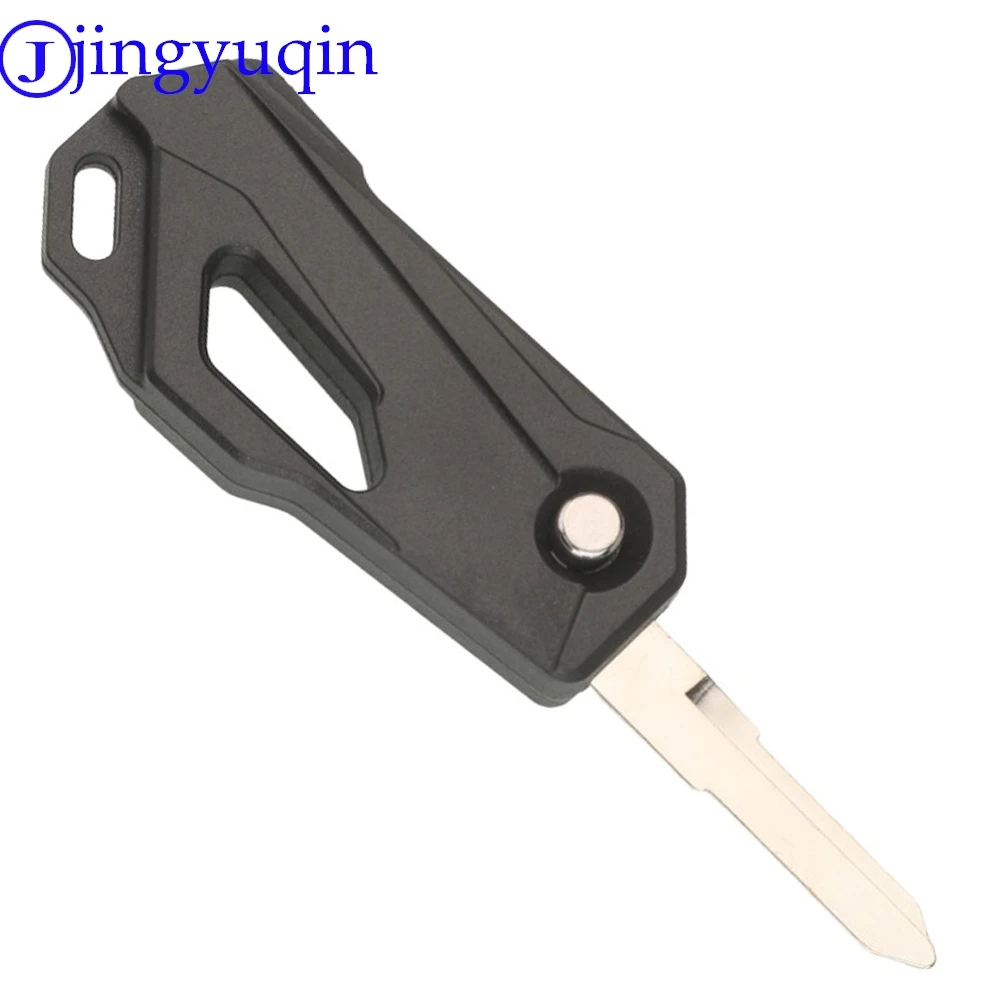 jingyuqin Motorcycle Modified Folding Key Shell For Honda Yamaha Suzuki Pulsar Hero PIAGGIO BMW HARLEY DUCATI Bombardier Triumph