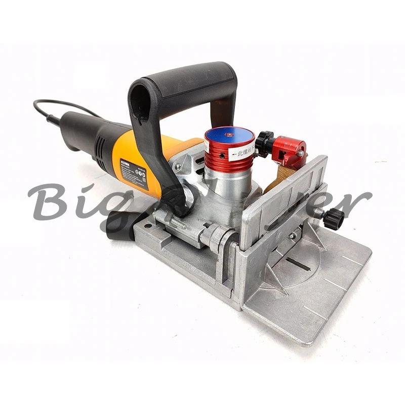 Handheld Wood Drilling Ramino Grooving Machine Woodworking Invisible Connector Mortise Bonding Machine